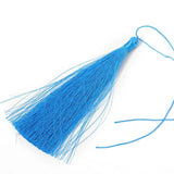 10pcs Long Silk Tassel Fringe Trim Pendant for DIY Home Decor