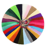 10pcs Long Silk Tassel Fringe Trim Pendant for DIY Home Decor