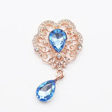 10Pcs Small Metal Rhinestone Crown Pendant DIY Accessories