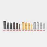 10Pcs Cylinder Bayonet Clasps for Leather Bracelet DIY