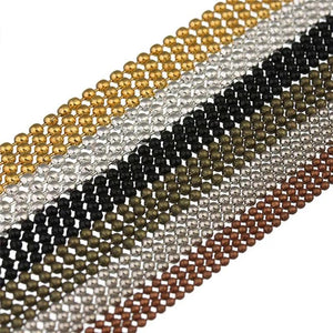 10M/lot Metal Ball Bead Chains for Jewelry Making
