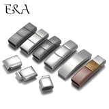 Stainless Steel 3-Section Magnetic Clasp for DIY Bracelet