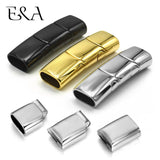 Stainless Steel 3-Section Magnetic Clasp for DIY Bracelet