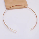 5 PCS 140mm Metal Head Hoop Hair Band Hairwear Base Setting For Jewelry