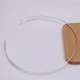 5 PCS 140mm Metal Head Hoop Hair Band Hairwear Base Setting For Jewelry