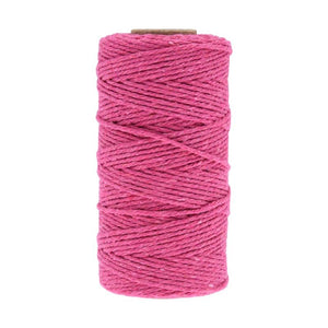 2mm 100% Cotton Colorful Cotton Cords Thread Twisted Craft Macrame String Rope