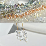 Crystal Beads DIY Earrings Bracelet Hair Accessories