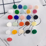 10pcs DIY Round Earring Settings Candy Acrylic Earrings Conncetors Base