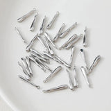 4PCS 14k Plated Long Drop Pendant Charms 3.6*22mm