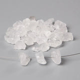 10PCS Natural Raw Stone Nugget Rough Lapis Lazuli Amethyst Quartz Crystal Beads