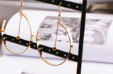 Copper C Shaped Pendant for DIY Jewelry Making