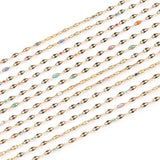 Wire Wrapped Rosary Stone Beads Chains for DIY Jewelry Making
