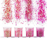 4 Mermaid Scale Aurora Glitter Bling for Jewelry Making Uv Resin