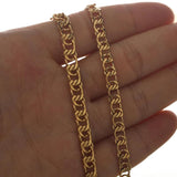 1m Stainless Steel Flat Link Chain Italian Chains for DIY Jewelry Making