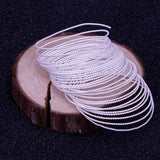 1.1mm 1.3mm 1.6mm 999 Sterling Silver Wire Jewelry Findings DIY Accessories