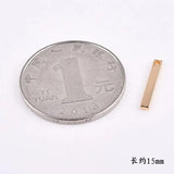 Brass Plating Strip Pendant for DIY Jewelry Earrings