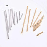 Brass Plating Strip Pendant for DIY Jewelry Earrings