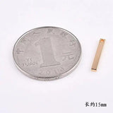 Brass Plating Strip Pendant for DIY Jewelry Earrings