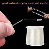 0.5-1.0mm Beading Rope String Transparent Elastic Crystal Line Cord
