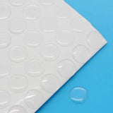 Clear Resin Sticker Cobochons Epoxy Domes Round 14mm Dia