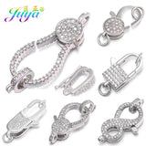 Gold/Silver Plated Fastener Locks Lobster Clasps Jewelry Making
