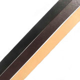 1m 13mm Flat Natural Leather Cord for Jewelry Making Bracelet Findings