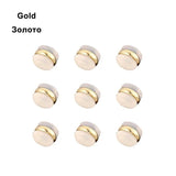 Copper Plated Rubber Earring Back Silicone Round Ear Plug Caps