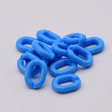 100Pcs Acrylic U-Shaped Candy Colors Chain for DIY Jewelry Making