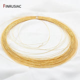14K Plated 0.6mm Copper Wire DIY Jewelry Making Material