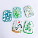 Acrylic Resin Patterns Eardrops Pendant Components Necklace Charms 8pcs