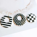 Ear Drop Earring Charms Diy Components 8pcs