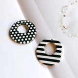 Ear Drop Earring Charms Diy Components 8pcs