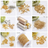 5 Models Silver Plated Copper Wire for Jewelry Making DIY Supplies