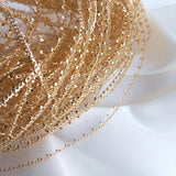 Copper Sewing Gem Lace 4MM Edging Line Charms Pendant