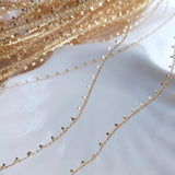 Copper Sewing Gem Lace 4MM Edging Line Charms Pendant