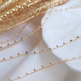 Copper Sewing Gem Lace 4MM Edging Line Charms Pendant
