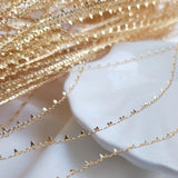 Copper Sewing Gem Lace 4MM Edging Line Charms Pendant