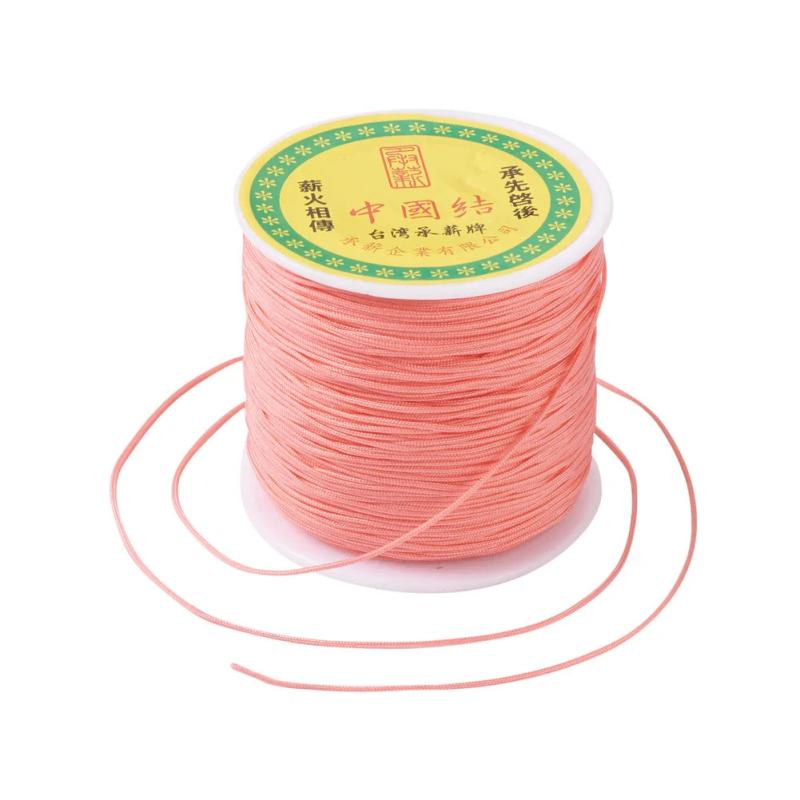 0.8mm Nylon Cord Thread Beading Braided Bracelet Jewelry Making 90m/roll