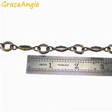 Antique Bronze Chain For Necklace Bracelet Jewelry