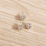 60pcs Clear Crystal Charms for DIY Earrings Bracelets Pendants Necklace Jewelry