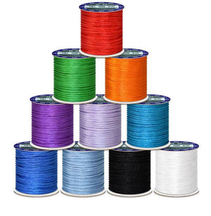 1.5mm 2mm 2.5mm Nylon Cotton Satin Tassel Cord Rope