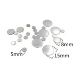 Stainless Steel Round Blank Stamping Tag Circle Discs for DIY Jewelry