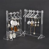 Acrylic Jewelry Display Stand with 8Pcs Hangers