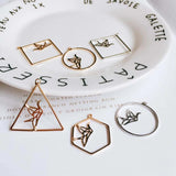 Ear Drop Kc Plated Alloy Pendant Necklace Earring Accessories 10pcs