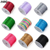 1mm Multicolor Chinese Knot String Nylon Rope for DIY Jewelry Making