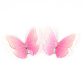 10pcs Colorful Butterfly Wings Acrylic Pendants Jewelry DIY Earrings