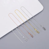 925 Sterling Silver Adjustable Chain for DIY Bracelet Making