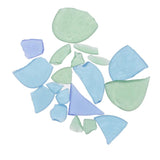 500g Beach Sea Glass Bead for Jewelry Craft