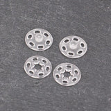 100pcs Small Invisible Resin Snap Buttons DIY Sewing Accessory