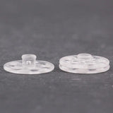 100pcs Small Invisible Resin Snap Buttons DIY Sewing Accessory